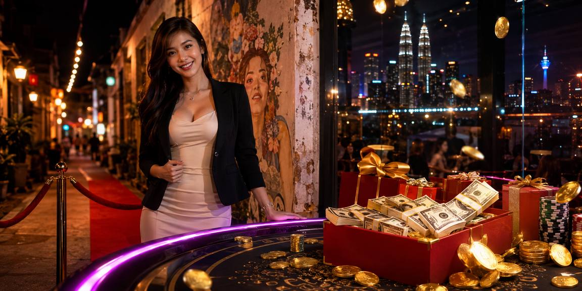 Baccarat, Roulette dan Blackjack Bersama Penyiar Sebenar